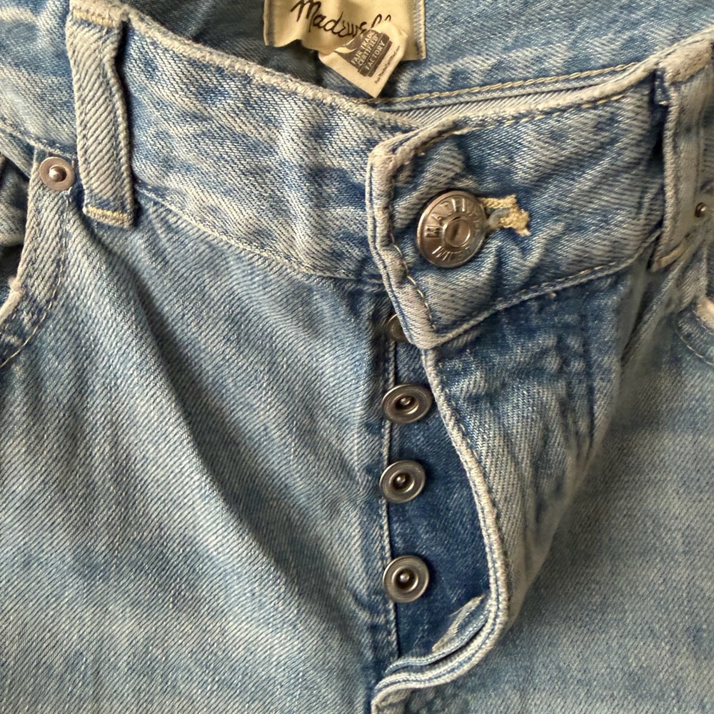 Madewell The Darted Barrel-Leg Jean NU023 Size 25 - Picture 6 of 16